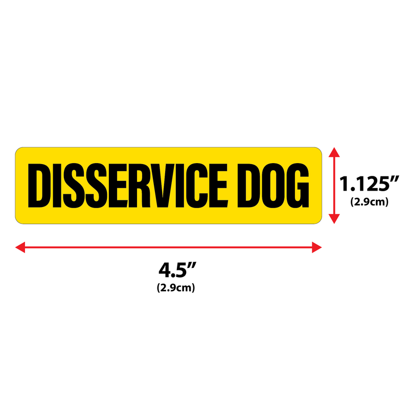 Disservice Dog Morale Patch