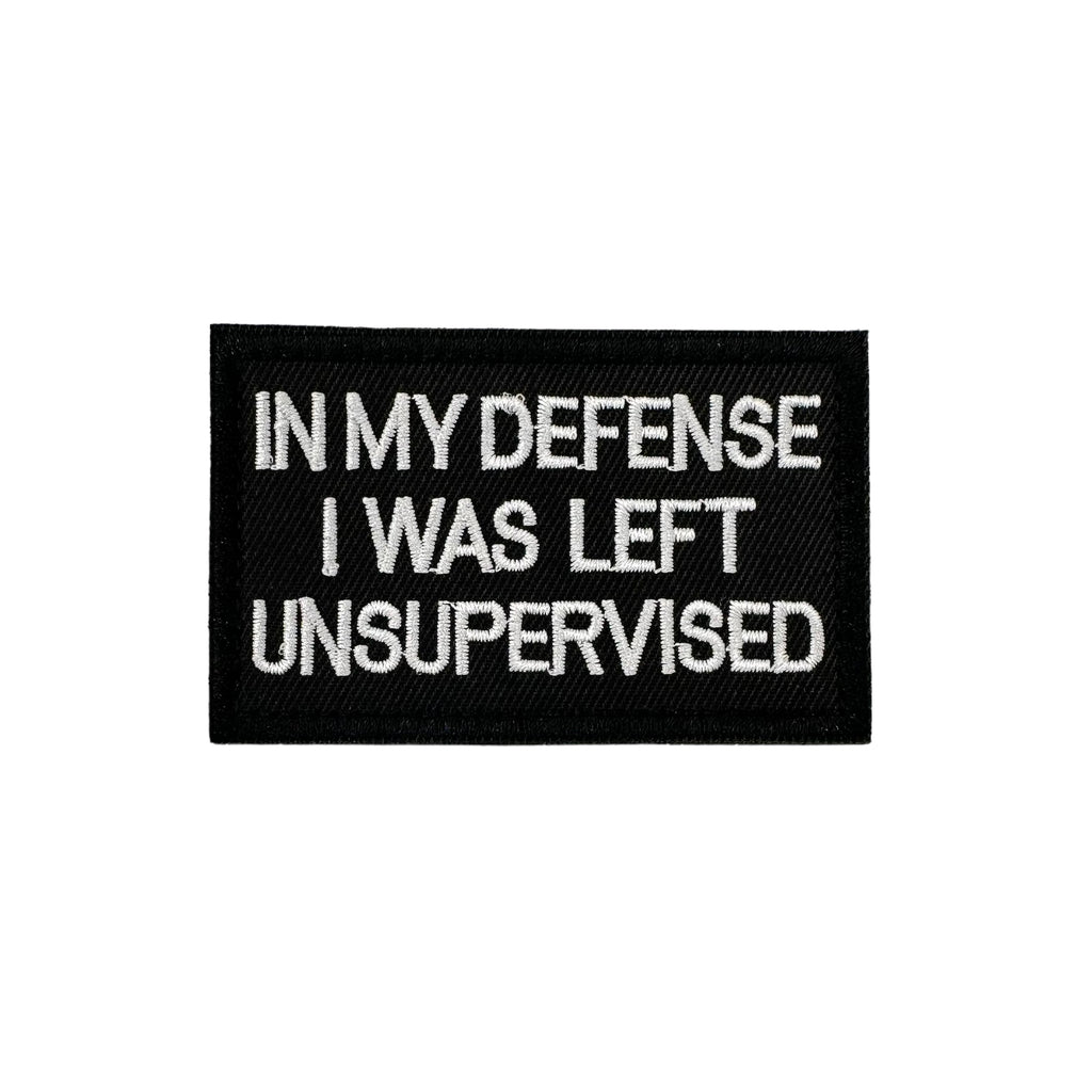 IN MY DEFENSE Morale Patch - kiloninerpets