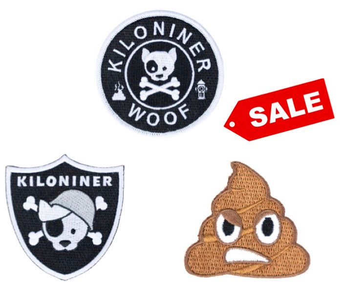 3 Pack - Large Morale Patches - kiloninerpets