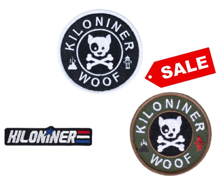 3 Pack - Mini Morale Patches - kiloninerpets