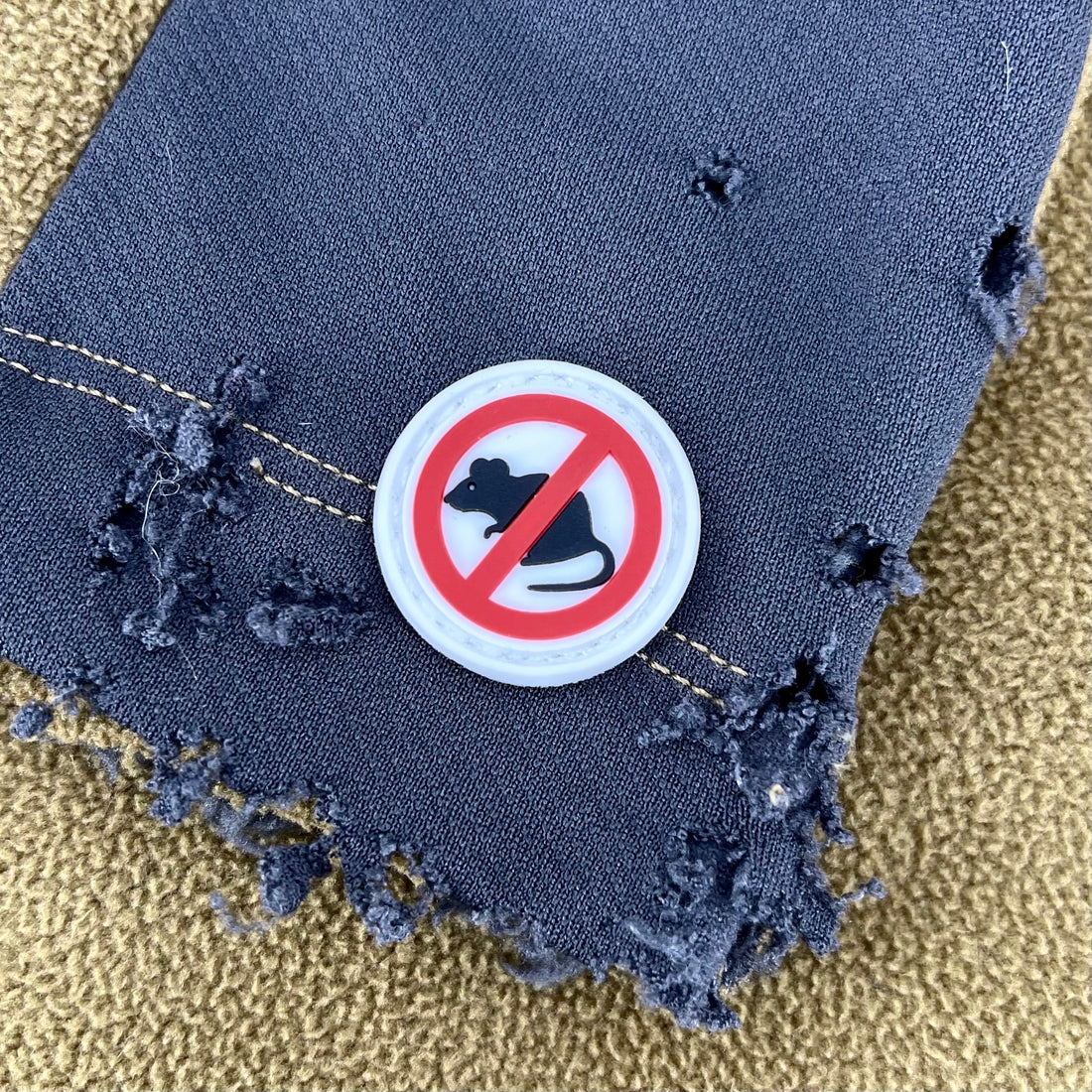 NO RAT PVC Morale Patch - kiloninerpets