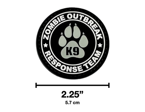 ZOMBIE OUTBREAK Glow PVC Morale Patch – kiloninerpets