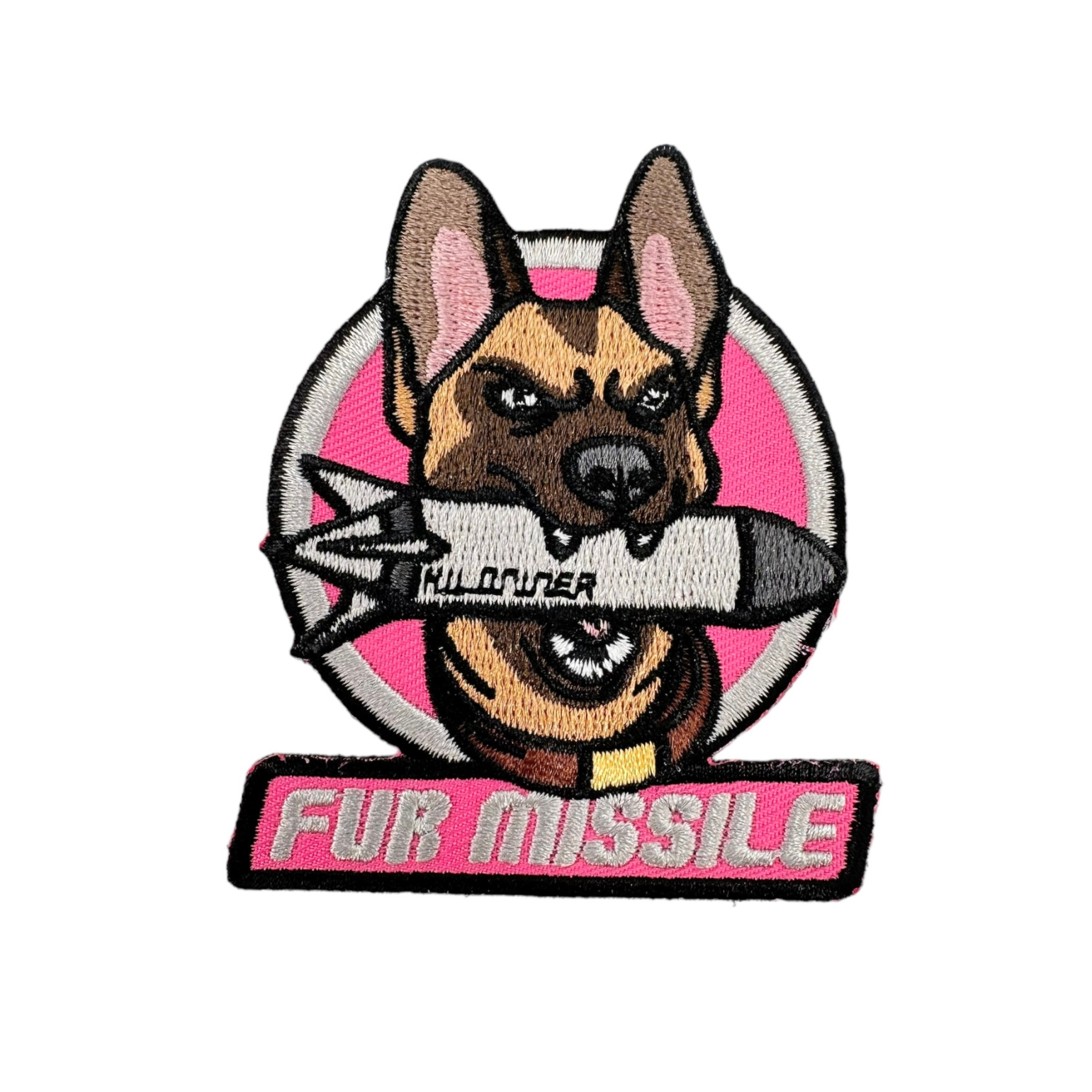 FUR MISSILE Morale Patch - kiloninerpets