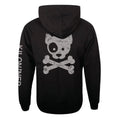 Reflective Ink Subdued Dog and Crossbones Hoodie - kiloninerpets