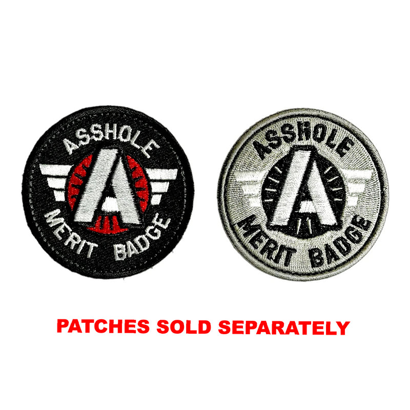 Asshole Merit Badge Morale Patch