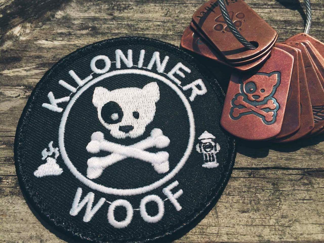 DOG & CROSSBONES Morale Patch - kiloninerpets