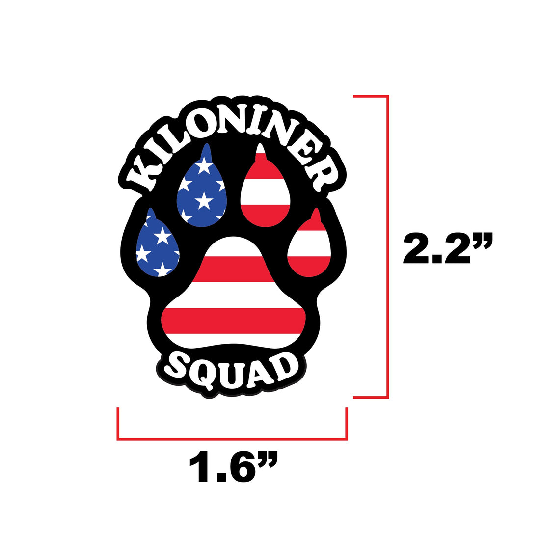 Kiloniner Paw Squad Morale Patch