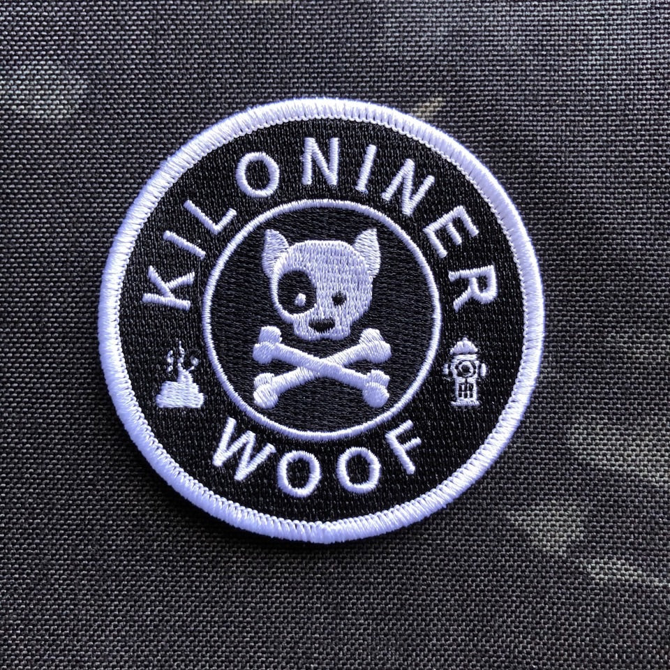 DOG & CROSSBONES Morale Patch - kiloninerpets