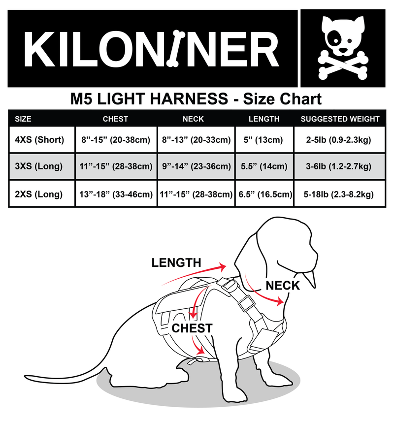 K9R - M5 MOLLE Light Vest