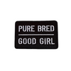 4 Pack - Mini Black and White Logo Patches