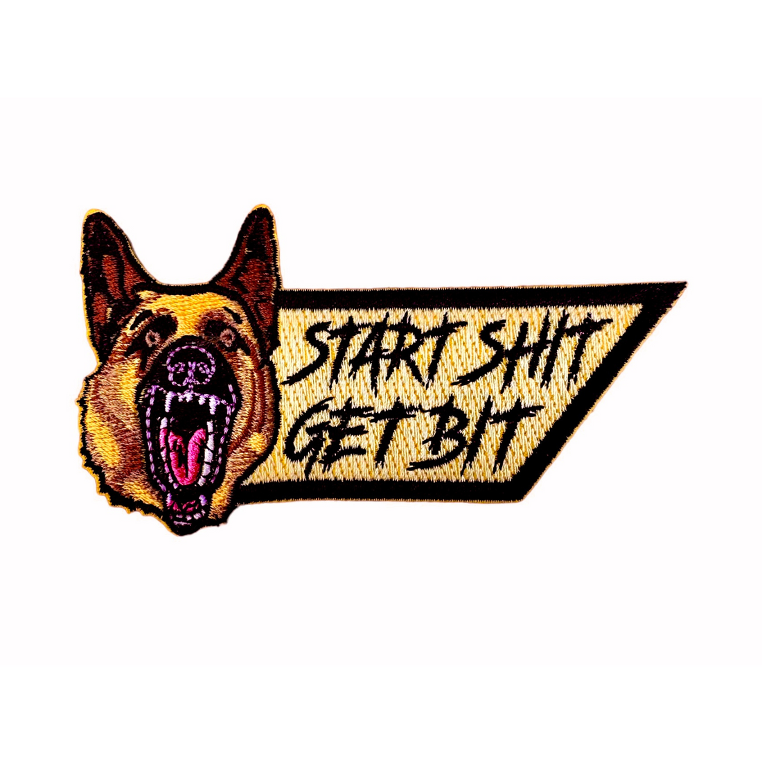 Start Shit Get Bit Morale Patch - kiloninerpets