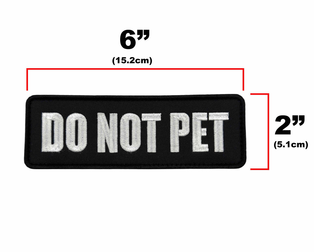 Do Not Pet Large Patch