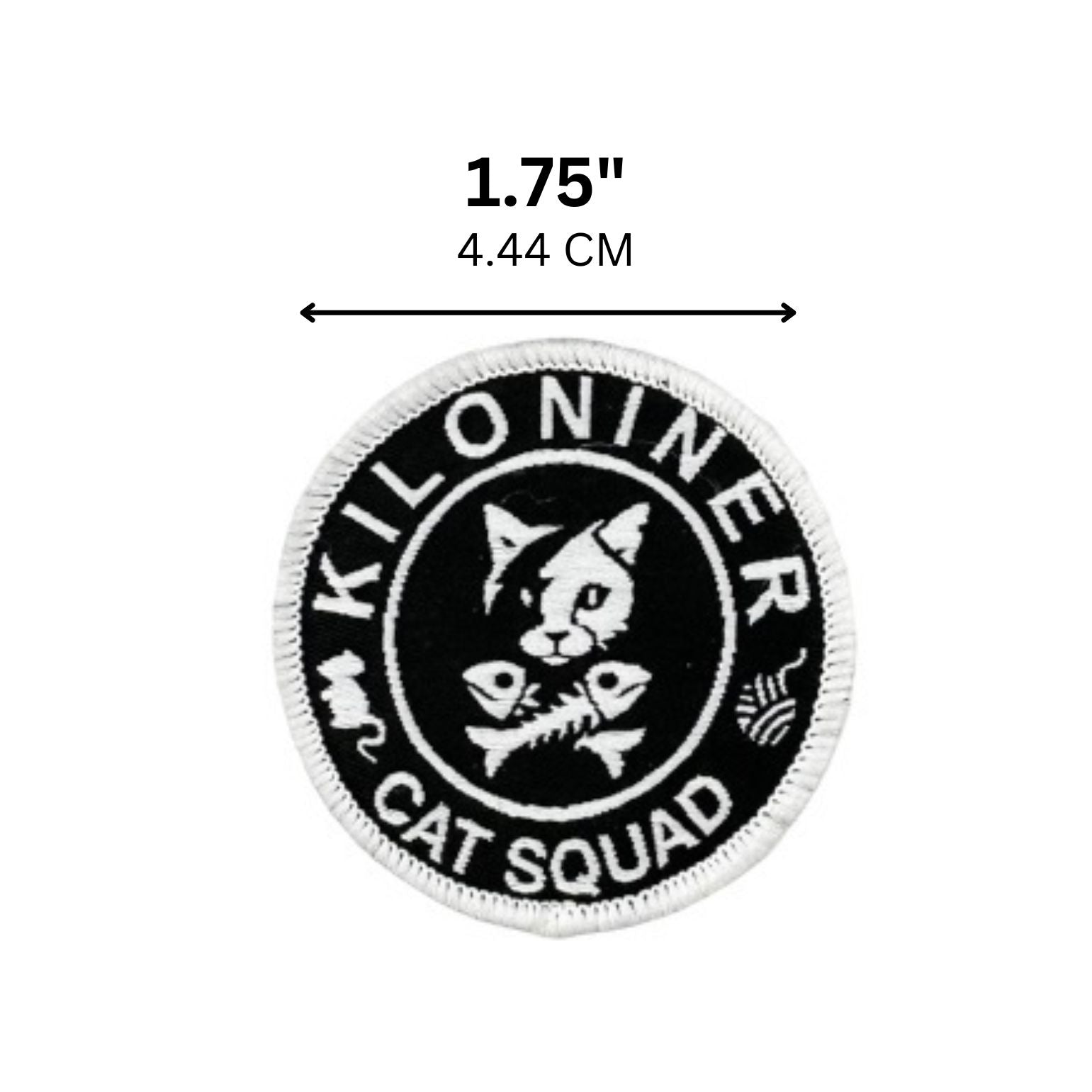 4 Pack - Cat Squad Morale Patches - kiloninerpets