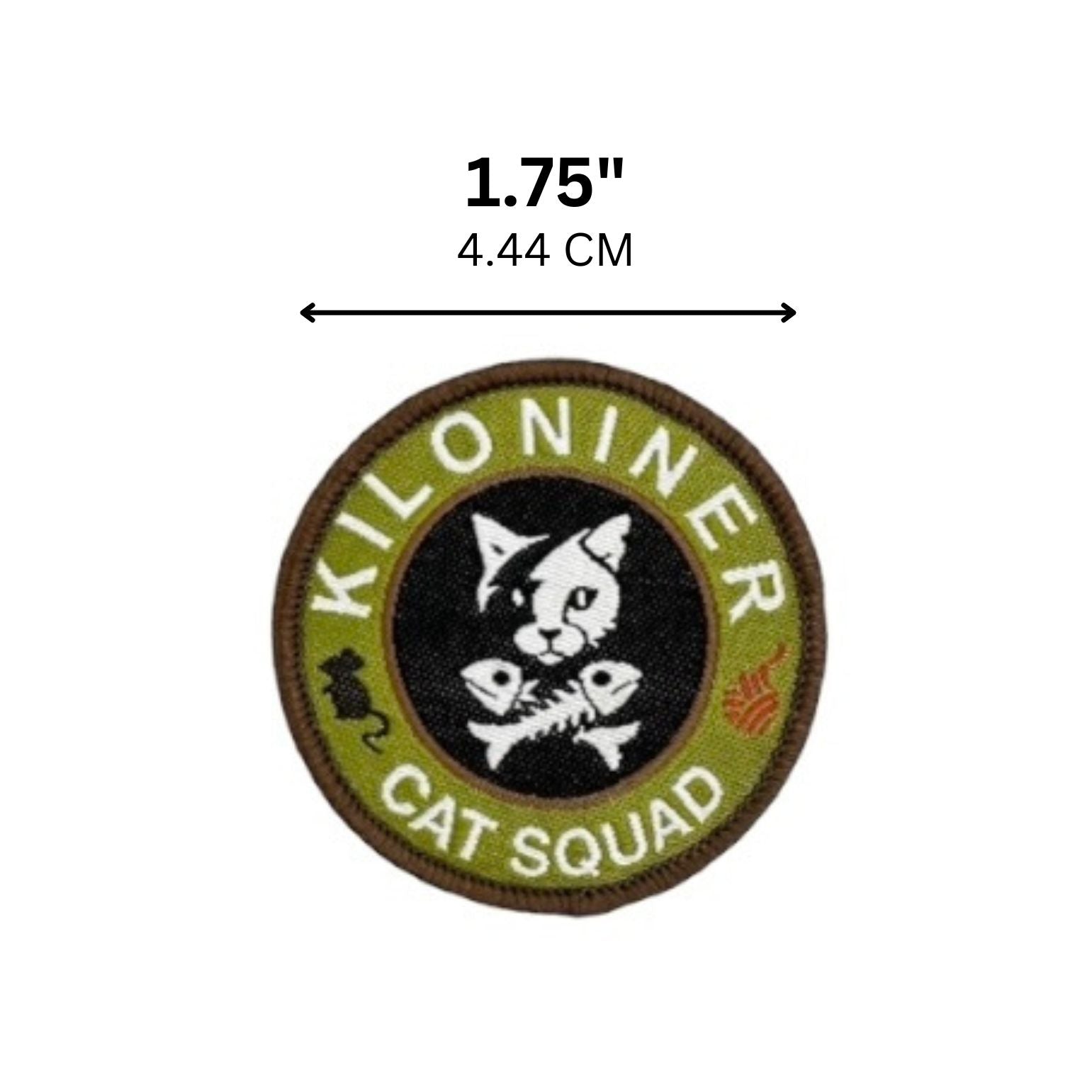 4 Pack - Cat Squad Morale Patches - kiloninerpets