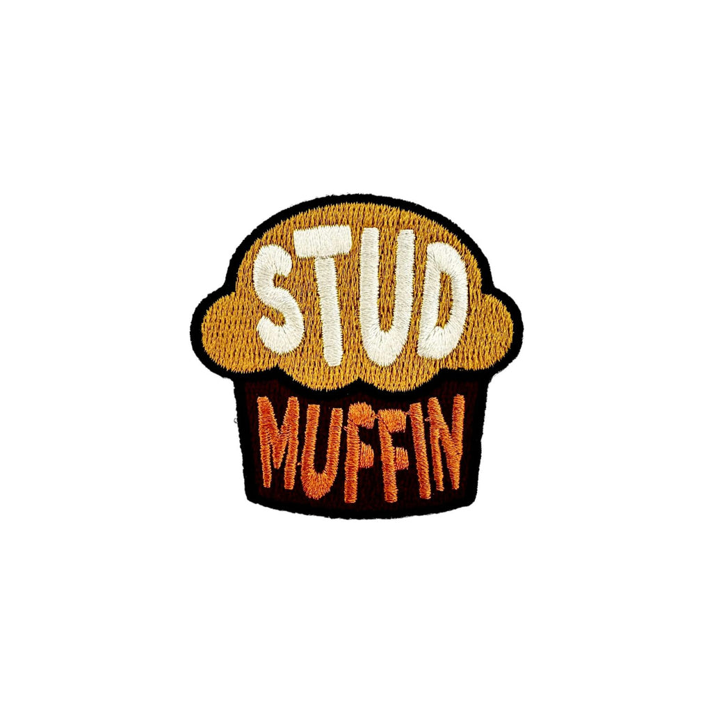 Stud Muffin Embroidered Morale Patch - kiloninerpets