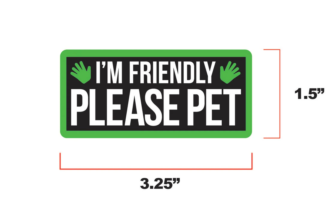 I'm Friendly Please Pet Morale Patch