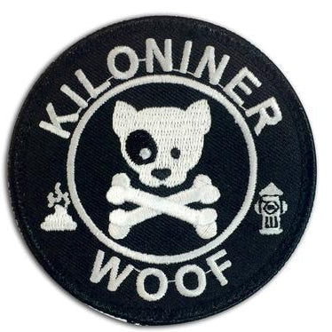 DOG & CROSSBONES Morale Patch - kiloninerpets