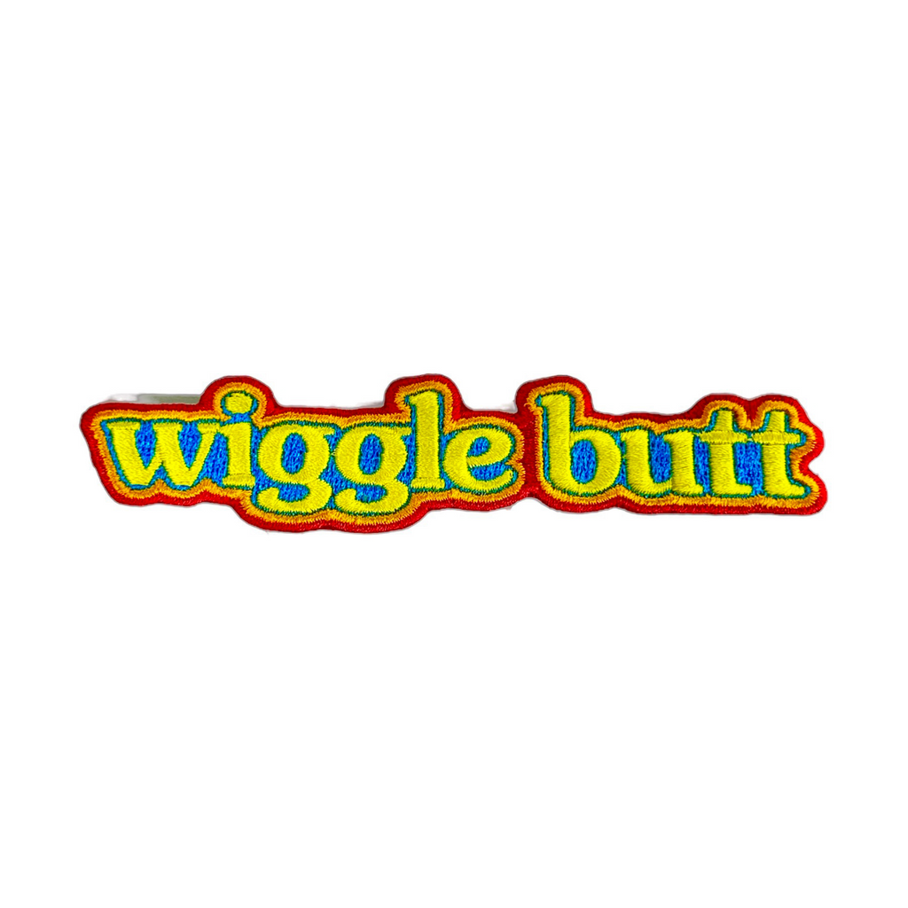 Wiggle Butt Embroidered Morale Patch - kiloninerpets