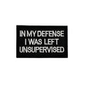 IN MY DEFENSE Morale Patch - kiloninerpets