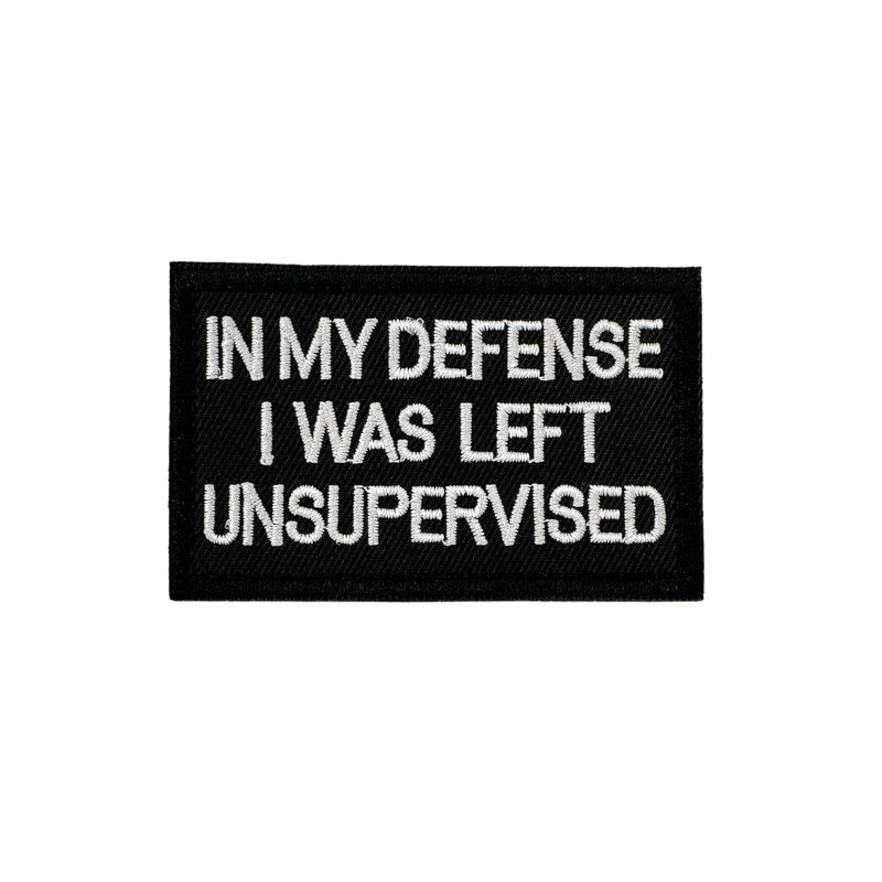 IN MY DEFENSE Morale Patch