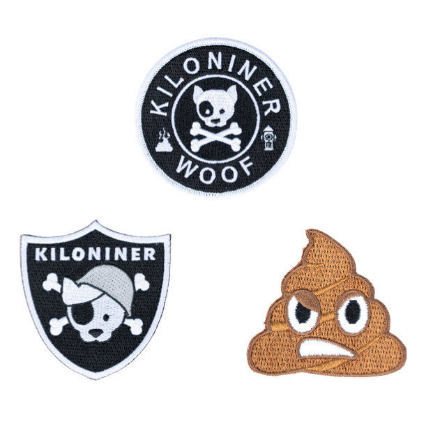 3 Pack - Large Morale Patches - kiloninerpets