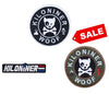 4 Pack - Mini Black and White Logo Patches