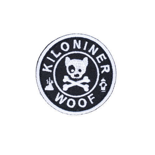 MINI DOG & CROSSBONES Morale Patch - kiloninerpets