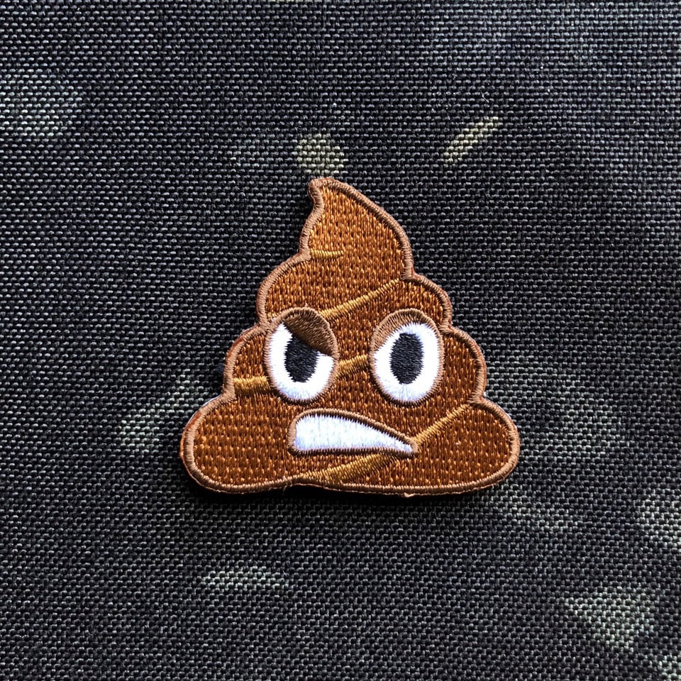 STINKY POOP Morale Patch - kiloninerpets