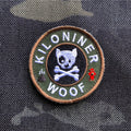 MINI DOG & CROSSBONES JUNGLE Morale Patch - kiloninerpets