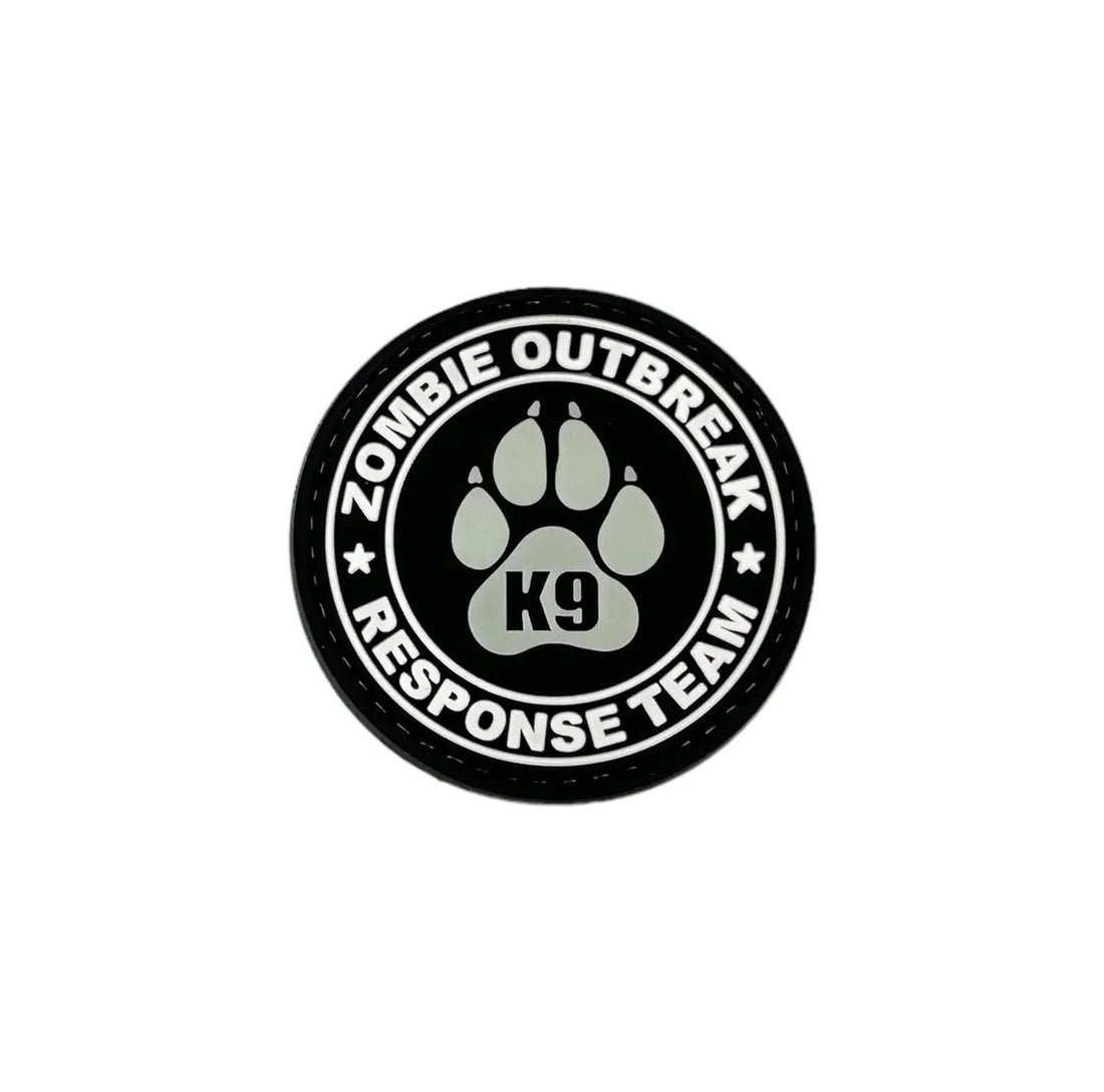 ZOMBIE OUTBREAK Glow PVC Morale Patch - kiloninerpets