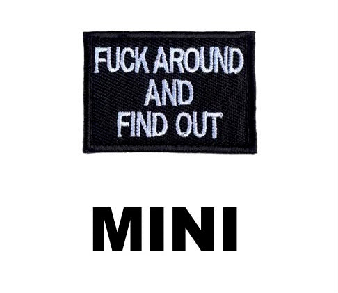 Find Out - Mini Morale Patch