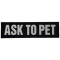 REFLECTIVE HIGH VISIBILITY BLACK Tag Patch - kiloninerpets