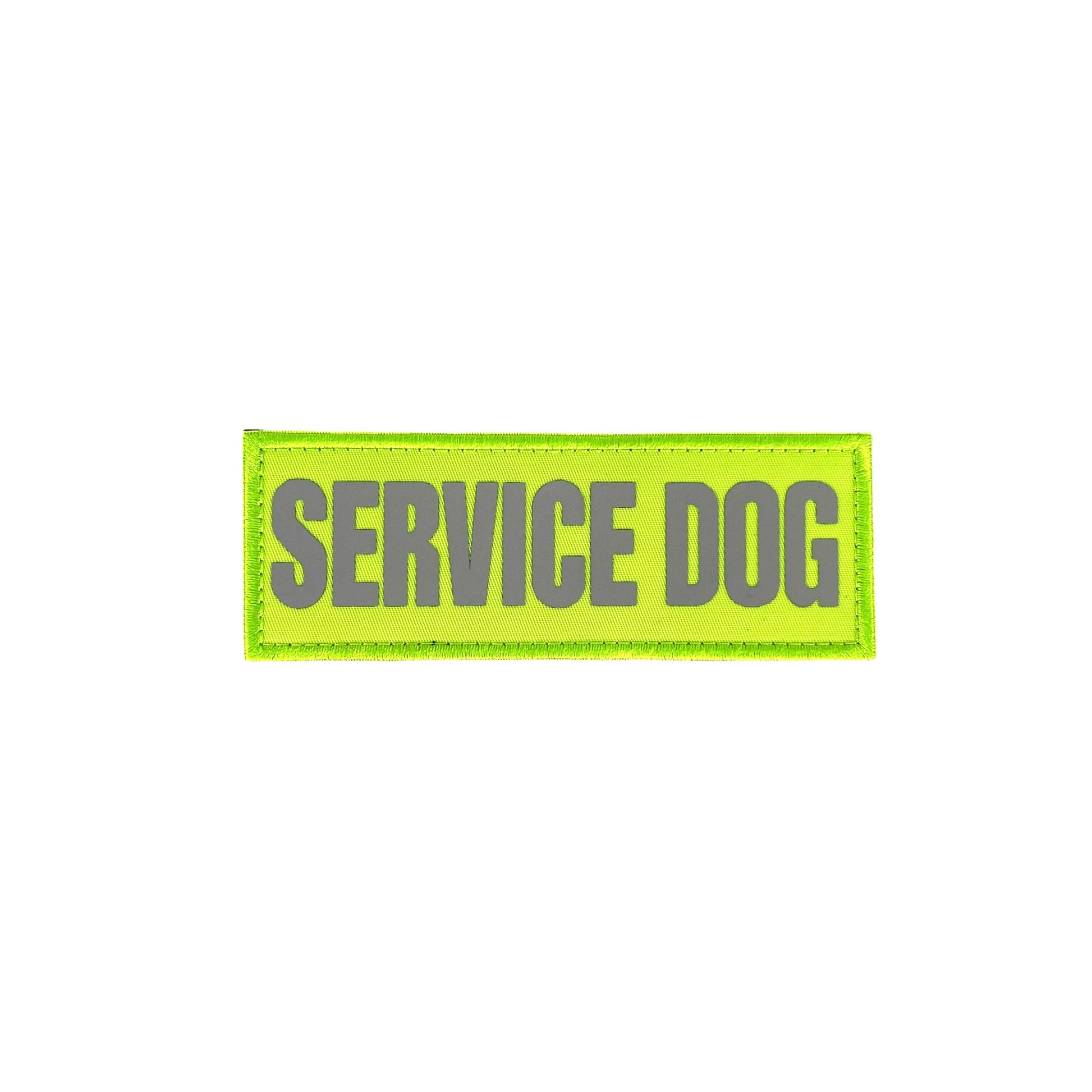 REFLECTIVE HIGH VISIBILITY NEON Tag Patch - kiloninerpets