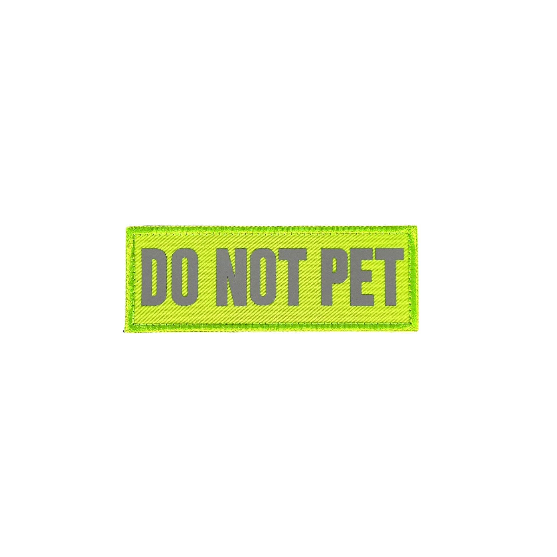 REFLECTIVE HIGH VISIBILITY NEON Tag Patch - kiloninerpets