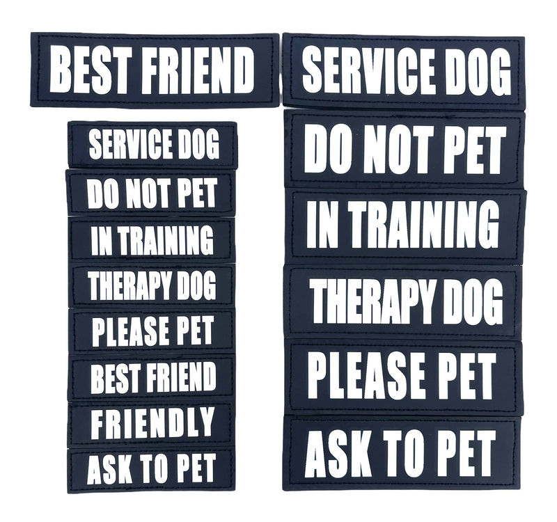 Working Dog Do Not Pet Patch  Service Dog full Color Patch