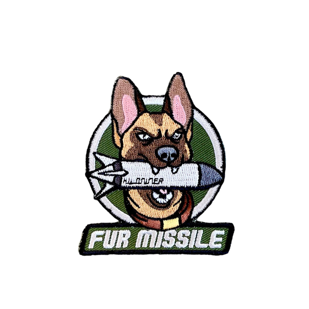 FUR MISSILE Morale Patch - kiloninerpets