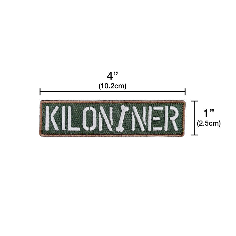 KILONINER STENCIL Morale Patch - kiloninerpets