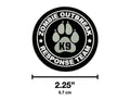 ZOMBIE OUTBREAK Glow PVC Morale Patch - kiloninerpets