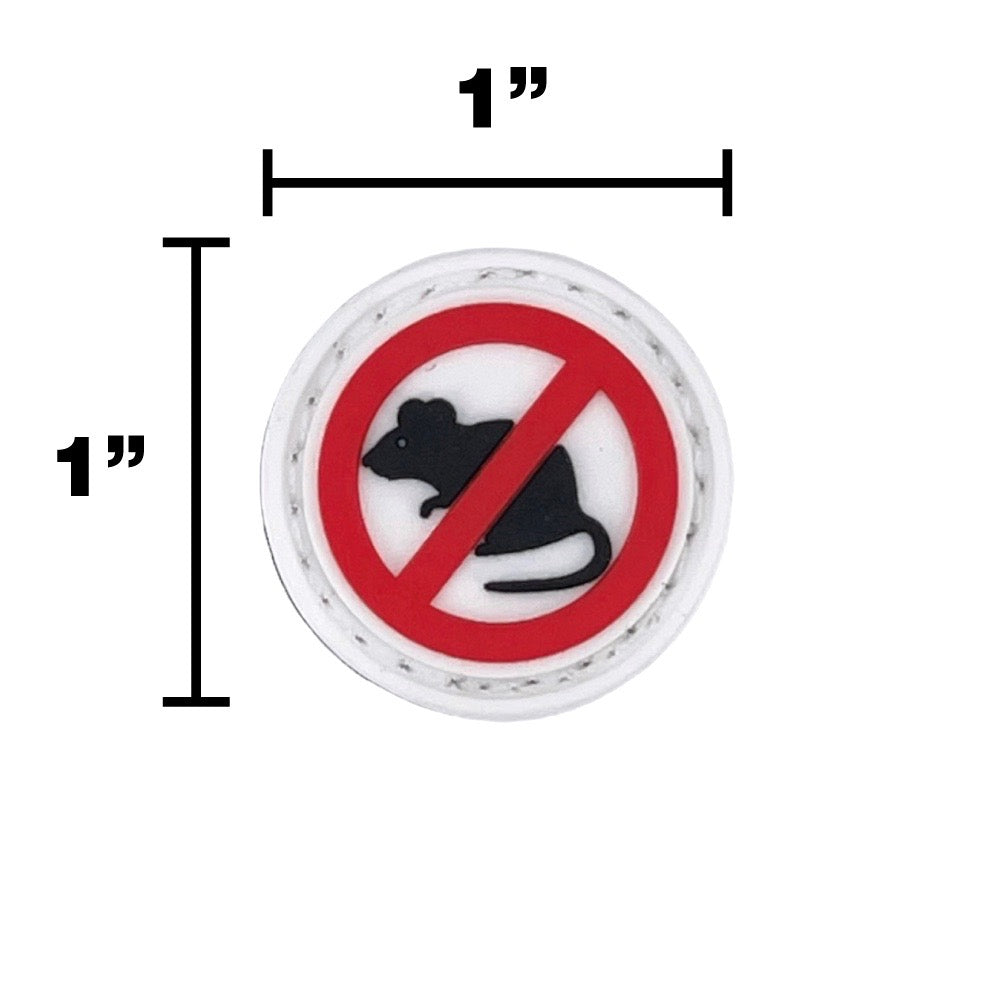 NO RAT PVC Morale Patch - kiloninerpets