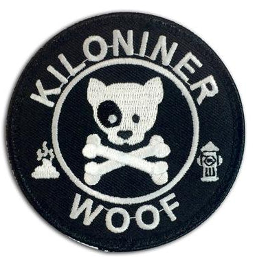 Ask to Pet Skull Embroidered Patch – kiloninerpets